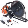 Electric 14" Cut Off Saw Wet/Dry Concrete Saw Cutter Guide Roller with Water Line Attachment