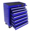 7 DRAWERS MULTIFUNCTIONAL TOOL CART WITH WHEELS-BLUE