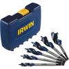 Irwin Speedbor Multi Size in. Dia. Carbon Steel Wood Boring Bit Quick-Change Hex Shank 6 pc.