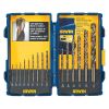 IRWIN 316015 - 15-Piece Cobalt HSS Straight Shank Fractional Drill Bit Pro Set