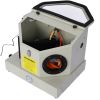 Mini Sandblaster - Ergonomic and Compact Design for Precise Sandblasting, with Heavy Steel Construction and Built-in Blast Gloves for No Sand Leakage,