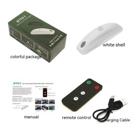 Car Remote Pilot Light Rain Fog Weather Anti-collision Help Strobe Light (Option: White Single Pack)