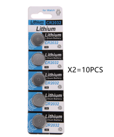 Weight scale button lithium battery (Option: CR2032 10pcs)