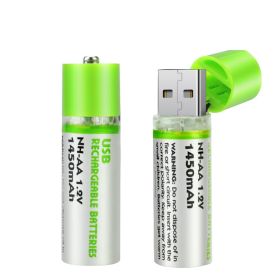 USB Battery 1.5V Rechargeable Battery (Option: No.5 1section-USB)