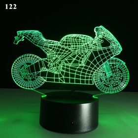 Motorcycle led desk lamp (Option: 1style)