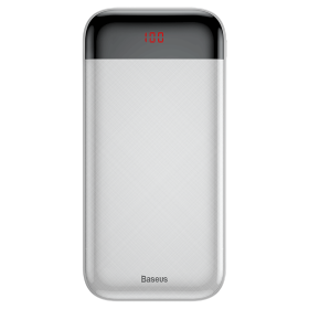 Power bank 20,000 mAh super large capacity (Color: White)