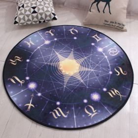 Round Door Mat (Option: Star-60 diameter)