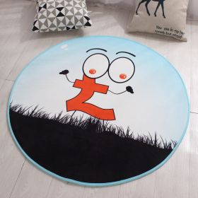 Round Door Mat (Option: Beard-60 diameter)