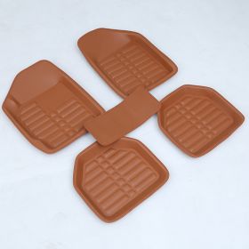 Car mat (Option: Light brown)