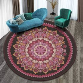 Mandala ethnic carpet (Option: 100 cm-H)