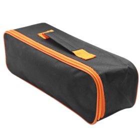 Car Portable Oxford Cloth Vacuum Cleaner Storage Bag (Option: Orange black-32.5x14x11CM)