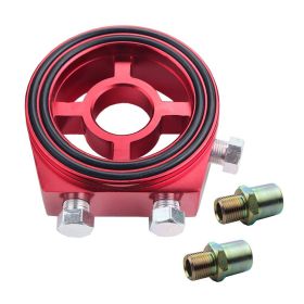 Adapter for oil pressure instrument (Color: Red)