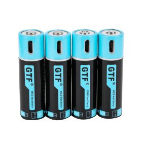 No. 5 USB charging 1.5V1500mah rechargeable battery (Option: Q4pcs)