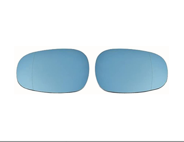 Rearview Mirror Lens With Heated Blue (Option: Blue-Pair)