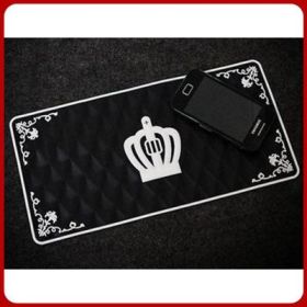 Car anti-skid pad car perfume slip pad storage mat (Option: An crown)