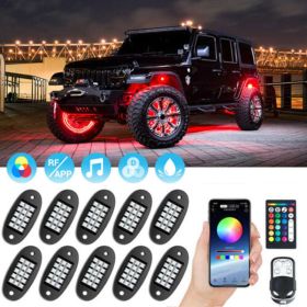 Automobile and Motorcycle APP Control Decorative Lights (Option: Decorative lights)