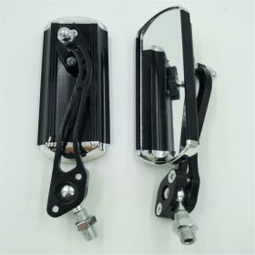 Bicycle handlebar rearview mirror (Option: Black-A pair)