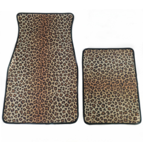 Neoprene non-slip car mat (Option: Leopard print-10pcs)