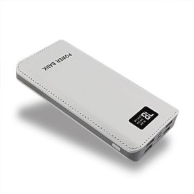 4USB output power bank (Option: White Grey)