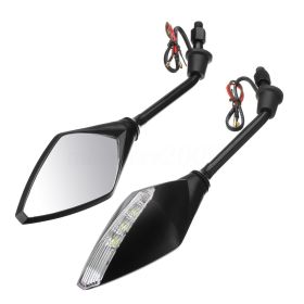 Rearview mirror for motorcycle (Color: Black)