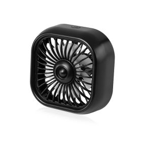 Car Fan Usb Air Outlet Small Fan Car Supplies Small Electric Fan (Color: Black)