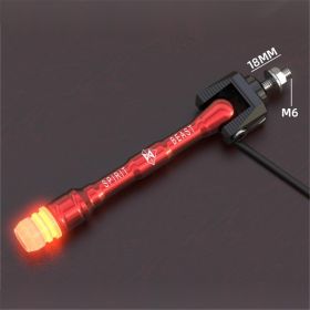 Motorcycle Light Accessories Calf Electric Scooter (Option: Red red light)