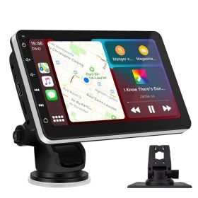 Wireless Player Bluetooth Reversing Image Car Navigator (Option: Universal Suction Cup Bracket)