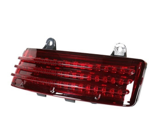 Steerable Plastic Big Gliding Street Taillight (Color: Red)