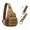 Tactical Shoulder Bag; Molle Hiking Backpack For Hunting Camping Fishing; Trekker Bag