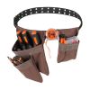 Adjusts from 29 Inches to 54 Inches 13 Pockets Tool Belt