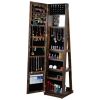 Full Length Mirror 360¬∞ Swivel Jewelry Cabinet