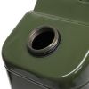 20L Standard Cold-rolled Plate Petrol Diesel Can Gasoline Bucket with Oil Pipe Army Green