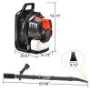 2-Stroke Commercial Backpack Leaf Blower Gas Powered Grass Lawn Blowing Machine